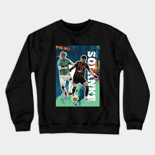 Dominic Solanke Vector Art Crewneck Sweatshirt